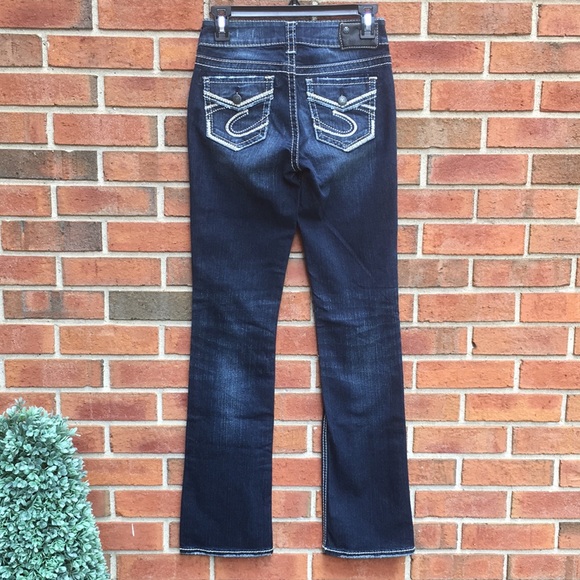 Silver Jeans Jeans New Silver Jeans Suki Mid Rise Slim Boot Stretch